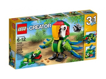 LEGO Creator Zwierzęta z lasu deszczowego 31031