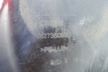 PODBĚH PRAVÉ PŘEDNÍ CITROEN XANTIA II 9627350980