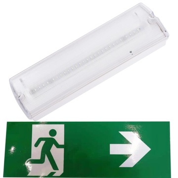 Oprawa awaryjna LED LAMPA 3h oświetlenie