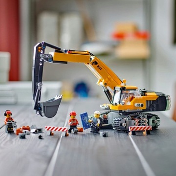 LEGO CITY 60420 ЖЕЛТЫЕ ЭКСКАВАТОРНЫЕ БЛОКИ В ПОДАРОК