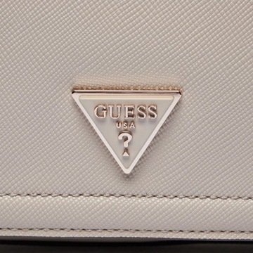 GUESS TOREBKA DAMSKA NOELLE CONVERTIBLE XBODY FLAP BEŻOWA