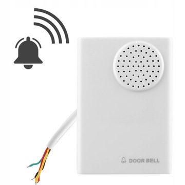GONG DO DRZWI DZWONEK PRZEWODOWY 12V 120 DB