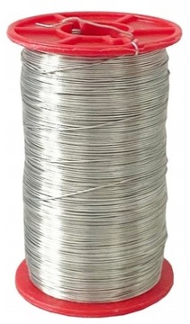 DRUT DO WĘZY 0,5 mm 450g węza pasieka ul ule DRUT do WĘZY ocynk 450G