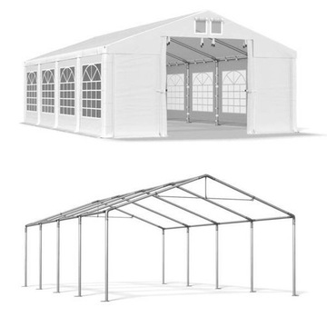 Namiot Handlowy 3x8m Ogrodowy DAS 560 S