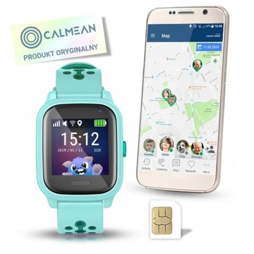 Wodoszczelny Smartwatch Dla Dzieci CALMEAN NEMO 2 zielony