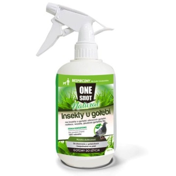 PŁYN na OBRZEŻKI wszy, GOŁĄB ONESHOT 500ml