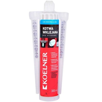 KOELNER UNIWERSALNA KOTWA CHEMICZNA KEM-PSF 300ML 1SZT