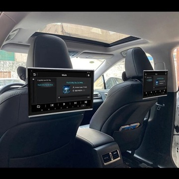 Monitor zagłówka samochodu z Androidem 13,5-calowy ekran Smart TV o rozdzielczości 4K CarPlay