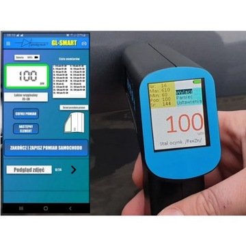 GL-PRO-SMART-FAZ PAINT METER Android / iOS