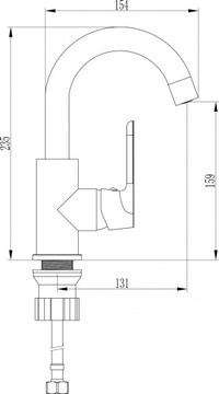 НАСТОЛЬНАЯ РАКОВИНА KUCHINOX FATTER DIMA