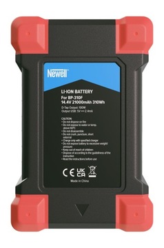 Akumulator Newell BP-310F V-Mount 21000mAh 310Wh USB-C PD