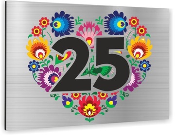 Tabliczka ADRESOWA ALUMINIOWA Tablica NUMER DOMU