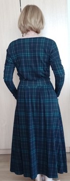 Sukienka Karolina Garczyńska w kratkę rozmiar 34-36
