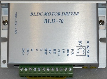 STEROWNIK SILNIKA BLDC BLD-70 24V 6A 70W