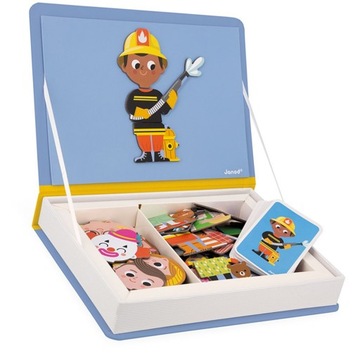 JANOD MAGNETIBOOK ZAWODY Układanka magnetyczna