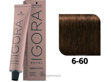 Schwarzkopf Igora Royal Absolutes farba 6-60 60ml