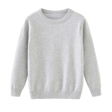 SWETER DLA DZIECI Z OKRĄGŁYM SZYI