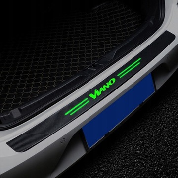 NÁLEPKA Z PODSVÍCENÝM PRAHEM LOGO VOZIDLA DO MERCEDES VIANO