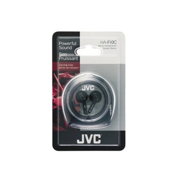 Наушники-вкладыши JVC HA-F10C-EN, ЧЕРНЫЕ