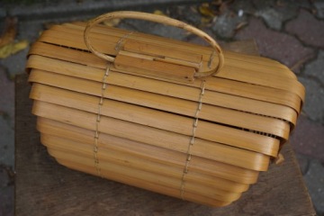 Бамбуковая складная сумка CONCERTINA из Японии.