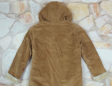 BERNARDO женская дубленка, кожаный длинный капюшон, 3XL