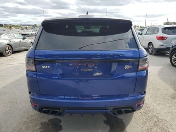 Land Rover Range Rover Sport II SUV Facelifting 5.0L V8 S/C 575KM 2020 Land Rover Range Rover Sport SVR 2020 5.0L 5.0 Benzyna 575KM, zdjęcie 2