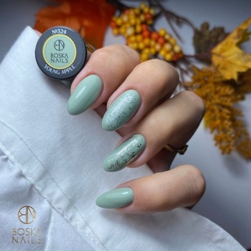 Boska Nails Lakier hybrydowy Do Paznokci ZIELONY PASTEL 6ml