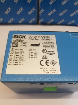 DL100-11AA2101 Дальномер SICK №1059957