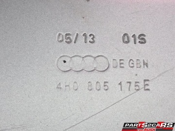 ФАРТУК КРЫЛА ЛЕВАЯ ЧЕТВЕРТЬ ПЕРЕДНЯЯ A8 D4 LY7G