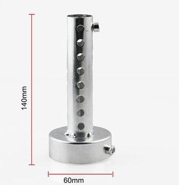 DB Killer Wydechu Tłumika HARD Wyciszacz 60mm SREBRNY lub CZARNY