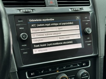 Volkswagen Golf VII Variant Facelifting 1.6 TDI-CR DPF BMT 115KM 2017 Volkswagen Golf Grzane fotele, Navi, Climatronic!, zdjęcie 19