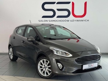 Ford Fiesta VII Hatchback 3d Facelifting 1.0 EcoBoost 100KM 2017 Ford Fiesta 1.0 Ecoboost 101KM Titannium LED Bdb Stan SSU Benzyna, zdjęcie 2