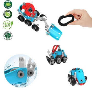 БЛОКИ Конструктор для сборки забавных транспортных средств