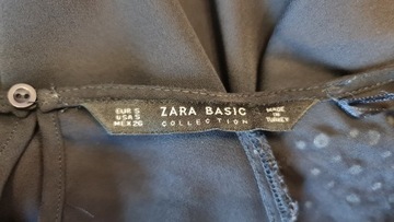 965 Czarna bardzo elegancka Bluzka Zara rozm. S