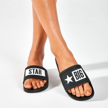 Klapki BIG STAR DD274A266 czarny 40