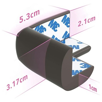 ПЕННАЯ ЗАЩИТА УГЛОВ СТОЛОВ, МЕБЕЛИ И ШКАФОВ