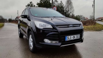 Ford Kuga II SUV 2.0 Duratorq TDCi 140KM 2013 Ford Kuga Ford Kuga MK2 2.0 TDCI 140KM 4X4 Czarna Z Niemiec 2.0