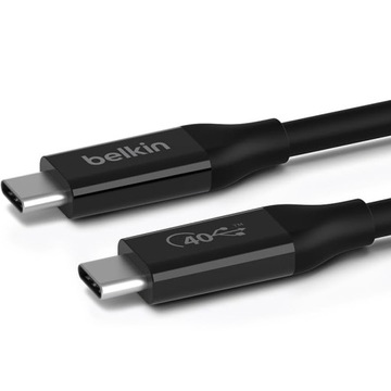 Belkin - Kabel USB-C do USB-C PD 3.0 100W, Thunderbolt 3, USB4 40Gb/s 80 cm