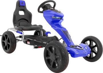 GOKART POJAZD NA PEDAŁY MIĘKKIE KOŁA HAMULEC