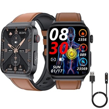 SMARTBAND BAND SMARTWATCH ZEGAREK OPASKA SMART AMOLED WATCH MĘSKI SPORTOWY