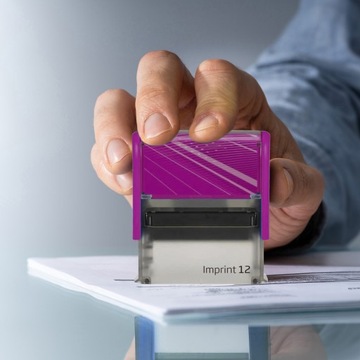 PIECZĄTKA WPŁYNĘŁO TRODAT 8912 DO FIRMY BIURA FIOLETOWA 47x18mm