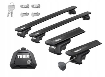 Bagażnik dachowy na reling Thule LAND ROVER DISCOVERY III 2004-2009