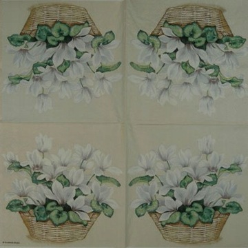 serwetka, serwetki 33x33 - 20szt - 0149 kwiaty
