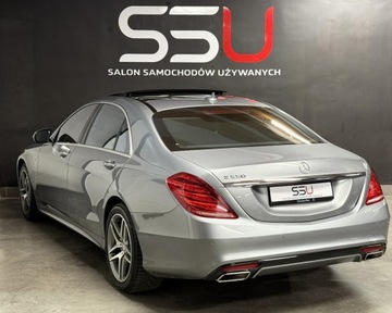 Mercedes Klasa S W221 Limuzyna Facelifting 4.7 V8 (500 BlueEFFICIENCY) 435KM 2013 Mercedes-Benz Klasa S S550 Long 435 KM Burmester Nappa FullLED Panorama Ni, zdjęcie 13
