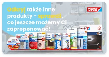 Уплотнитель дверной щетки tesa 1м 37мм белый
