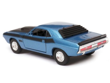 Автомобиль Welly «1970 Dodge Challenger T/A», синий