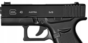 Glock 43 Металлический пистолет ASG Replica Ball 6 мм