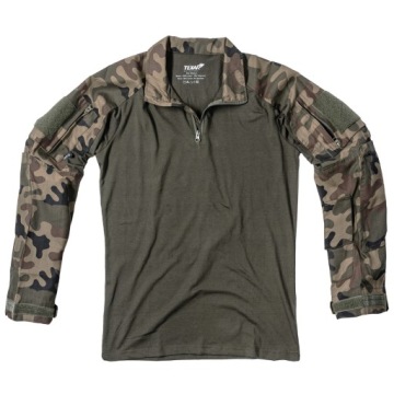 ВОЕННАЯ ТАКТИЧЕСКАЯ ТОЛСТОВКА TEXAR COMBAT SHIRT PL CAMO MORO wz.93 XXL