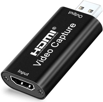 ВИДЕОГРАББЕР HDMI USB КАРТА ВИДЕОЗАПИТАНИЯ