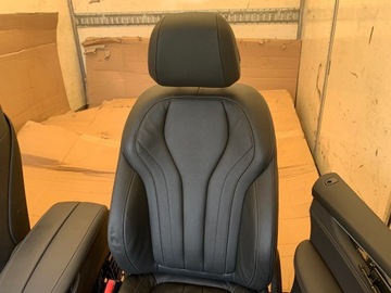 СИДЕНИЯ, ОБИВКА, СПОРТ, BMW X5 F15 DAKOTA SCHWARZ, С ПОДОГРЕВОМ, ЭЛЕКТРОПРИВОДЫ, ПАМЯТЬ